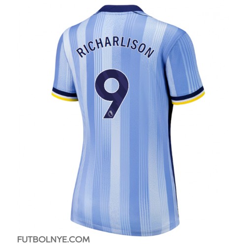 Camiseta Tottenham Hotspur Richarlison #9 Visitante Equipación para mujer 2024-25 manga corta